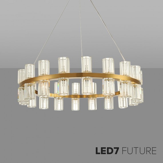 Loft Industry Modern - Stack Chandelier